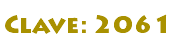 Clave: 2061